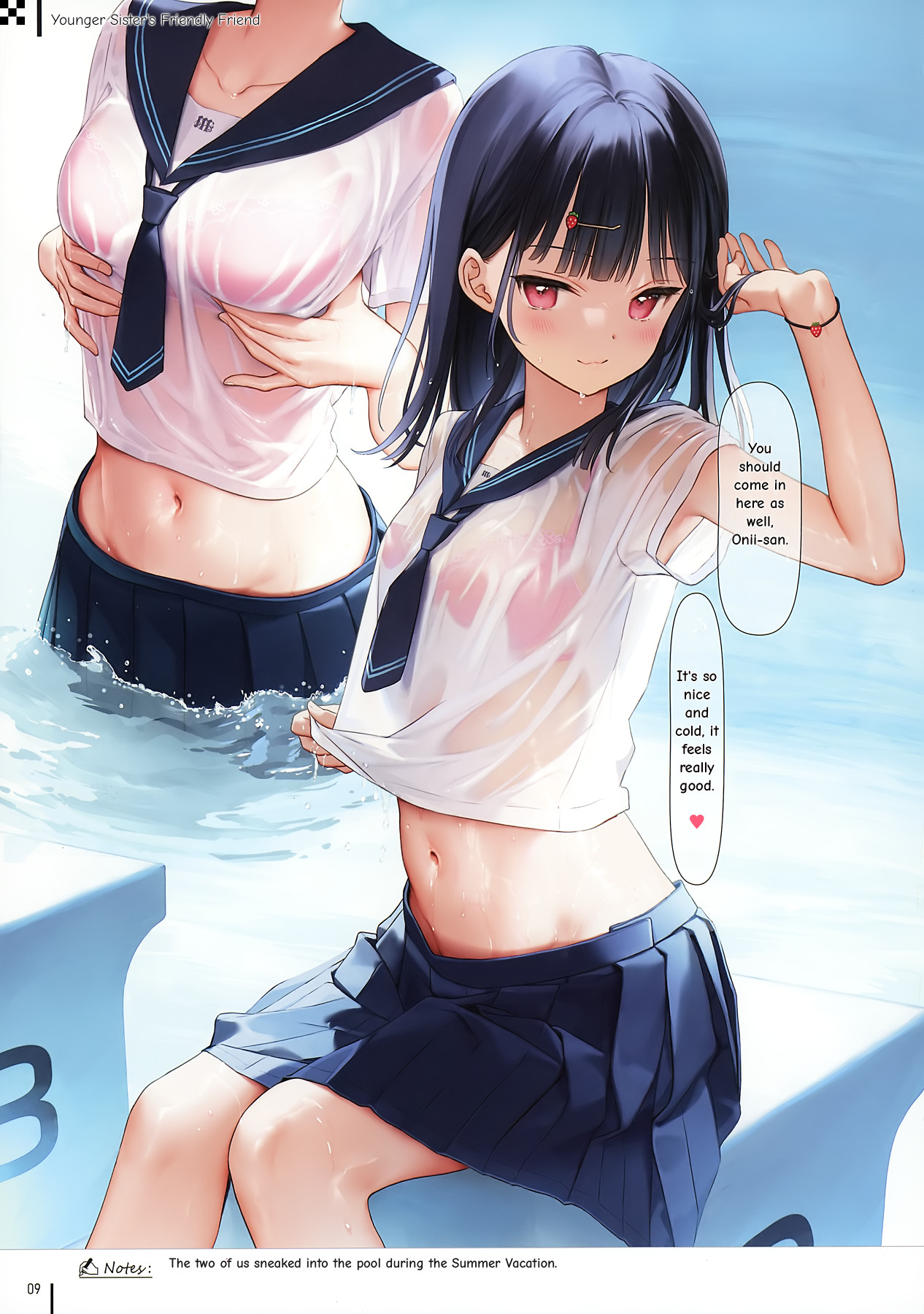 Hentai Manga Comic-Wet Tummies 2-Read-9